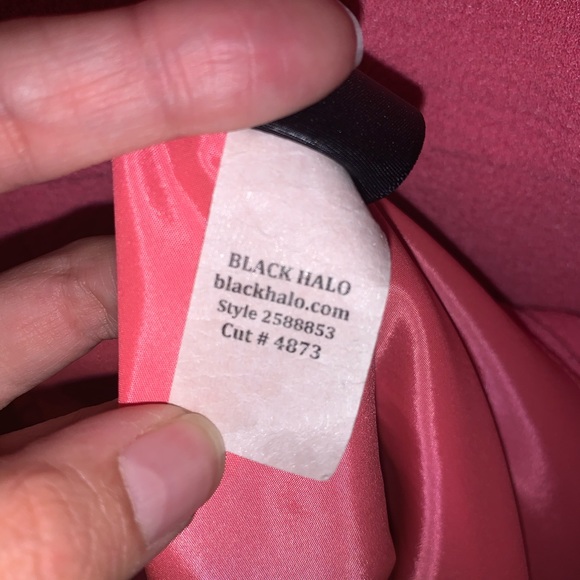 Black Halo Kierrah Pink Mini Dress Size 6 - Picture 6 of 6